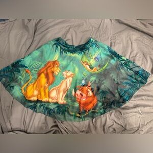 Blackmilk Lion King Pocket Skater Skirt